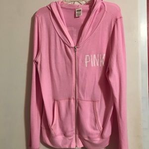PINK Full Zip Hoodie